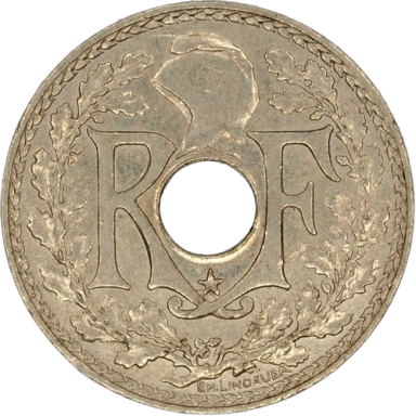 5 centimes 1938 Etoile