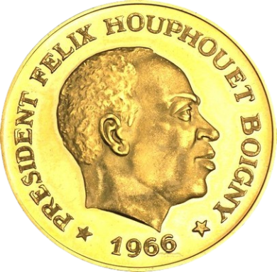 Côte-d'Ivoire - Or - 1966