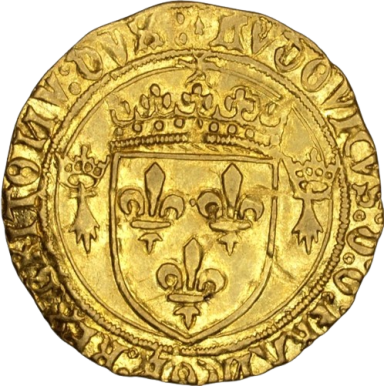 Louis XII, écu d'or au soleil de Bretagne